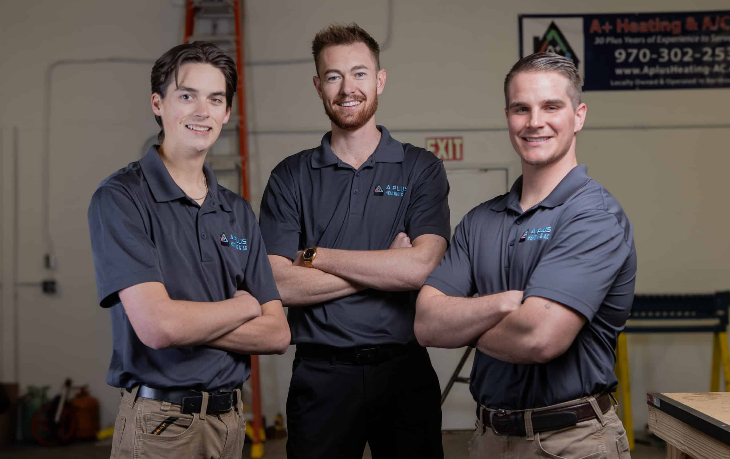 A Plus Heating & AC team